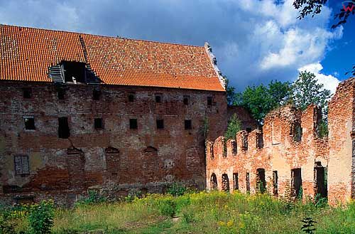 Ruiny zamku w Pienieznie